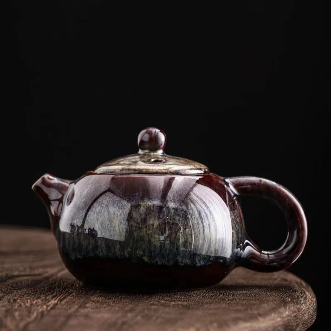 Bule de Chá em Porcelana Esmaltada 250ml