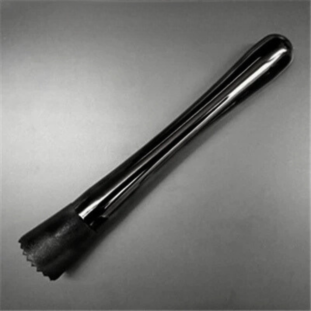 Macerador Socador em Aço Inox para Drinks com Base Texturizada