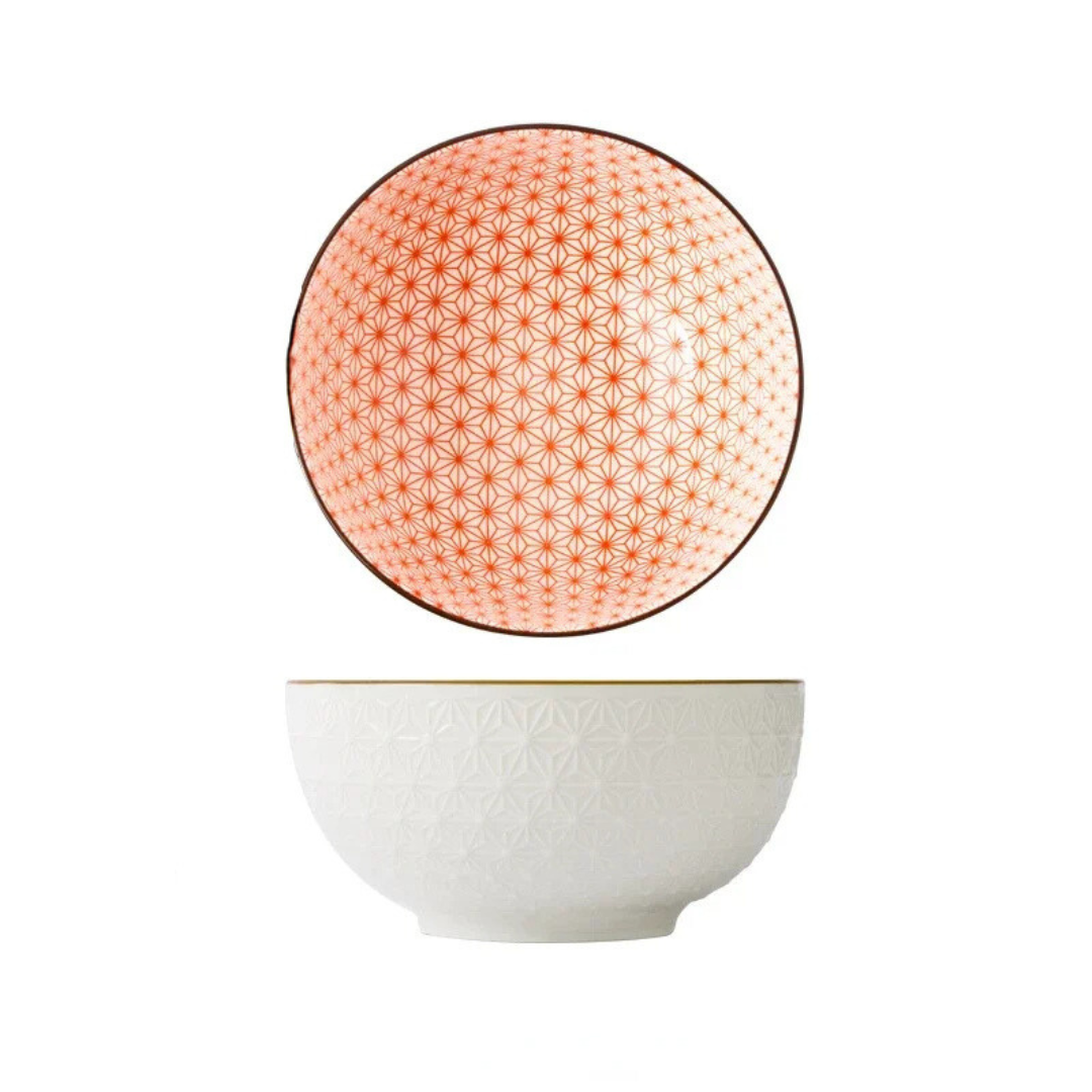 Tigela de Cerâmica Pintada à Mão - Elegância e Estilo para sua Mesa