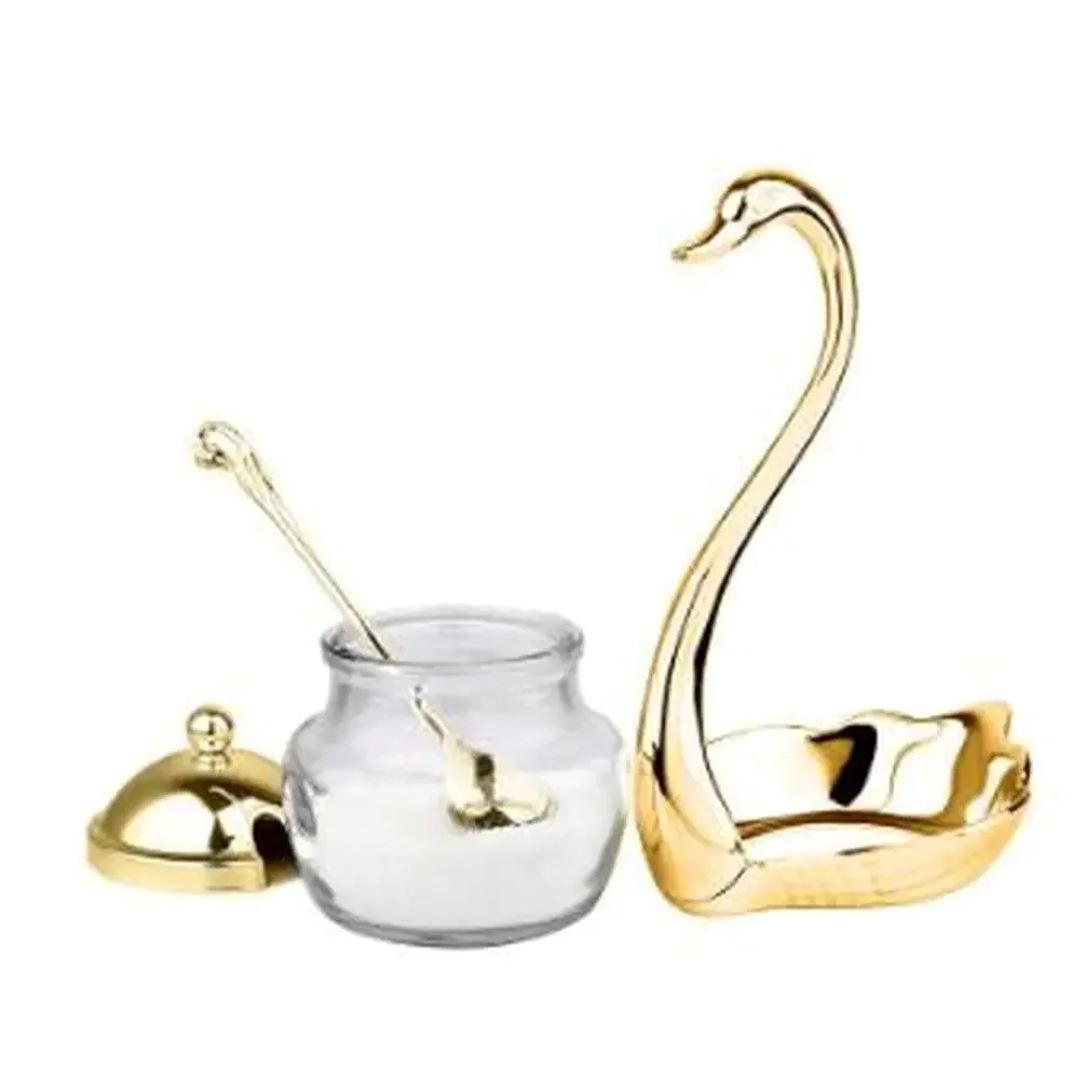 Açucareiro em Formato de Cisne - Toque de Elegância no Seu Dia a Dia Mesa Posta033 Cozinha com Estilo