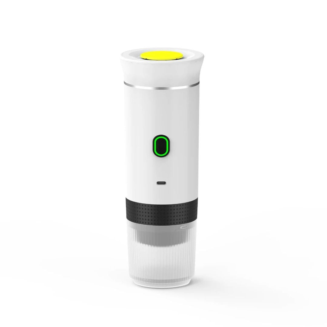 Cafeteira Expresso Portátil USB 3 em 1 – Máquina de Café com Aquecimento Sem Fio para Casa e Viagem Utilidades022 Cozinha com Estilo Branco