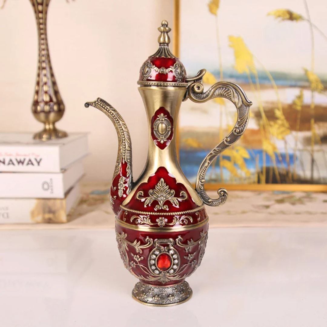 Conjunto de Chá Vintage Retro - Cozinha Estilo Árabe Luxoso Clube do Chá014 Cozinha com Estilo