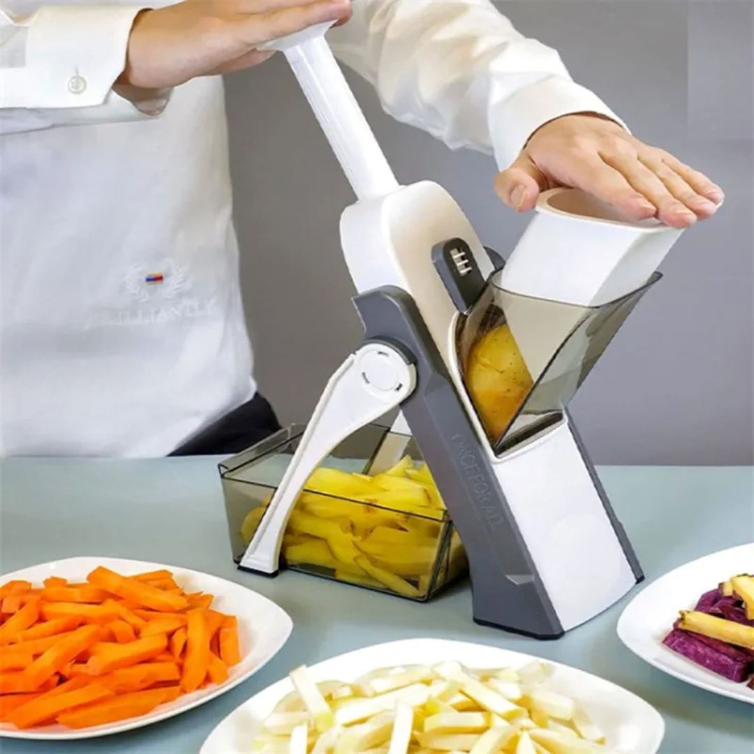 Cortador de Legumes Multifuncional - Versatilidade e Conveniência em um Só Produto Utilidades003 Cozinha com Estilo