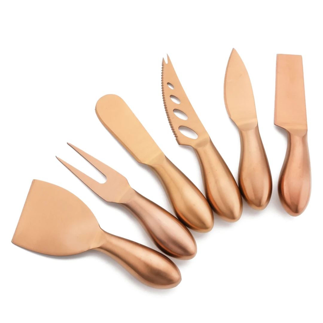Kit para Queijos em Aço Inoxidável - Utensílios Elegantes Mesa Posta010 Cozinha com Estilo