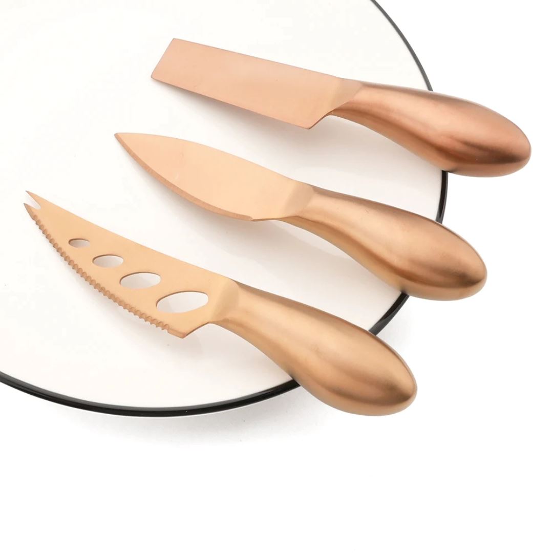 Kit para Queijos em Aço Inoxidável - Utensílios Elegantes Mesa Posta010 Cozinha com Estilo