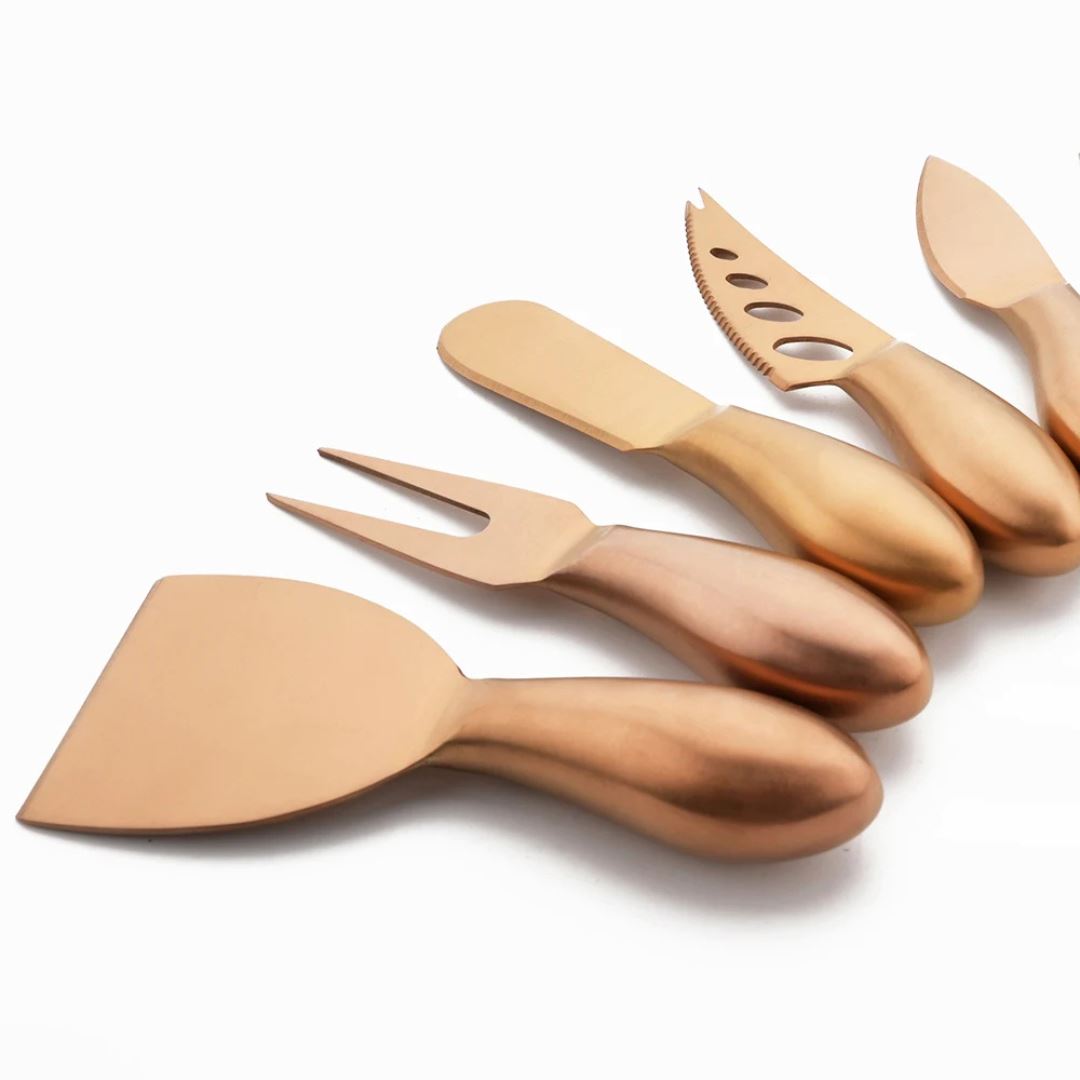 Kit para Queijos em Aço Inoxidável - Utensílios Elegantes Mesa Posta010 Cozinha com Estilo