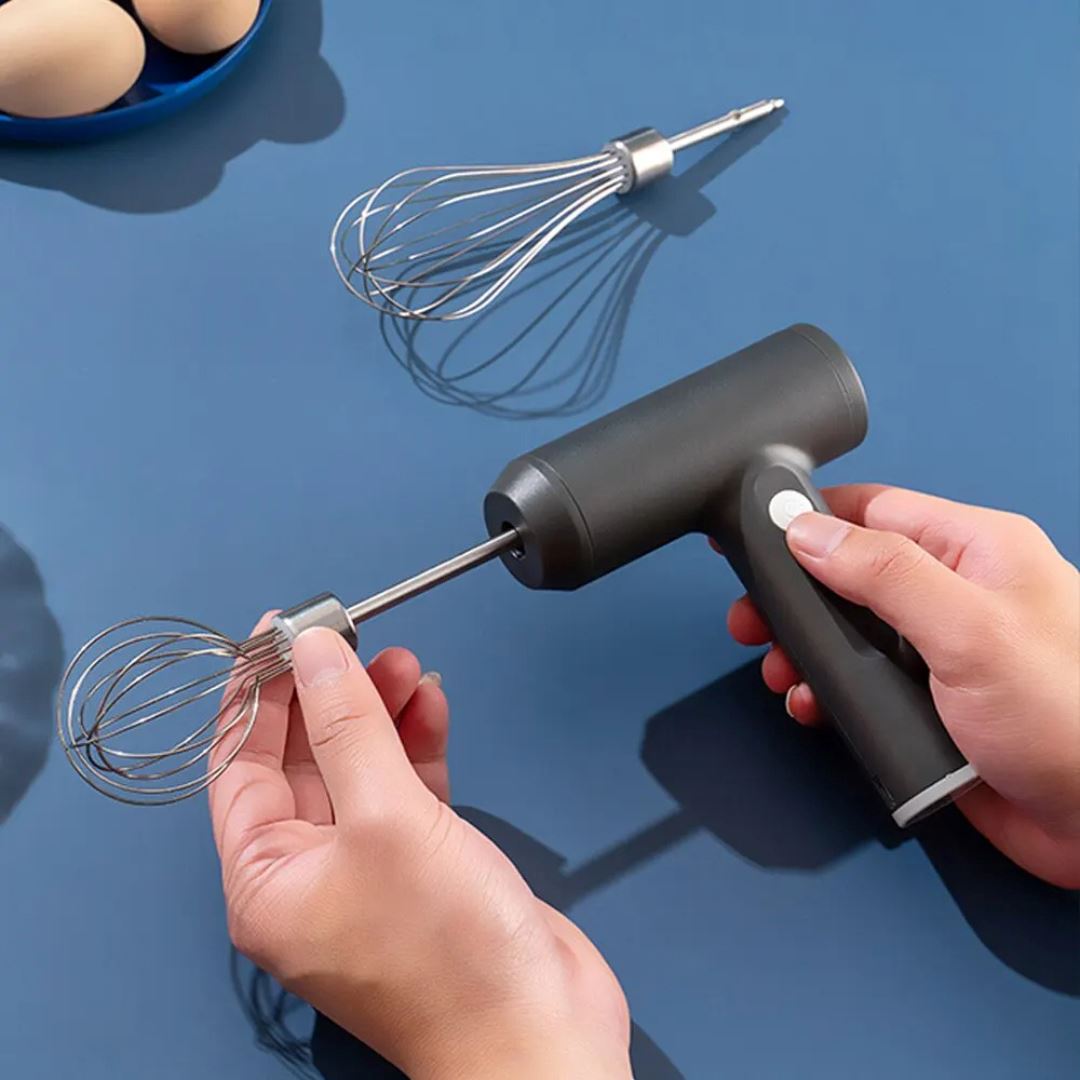Misturador Elétrico Sem Fio - Para Preparar com Facilidade e Precisão Utilidades007 Cozinha com Estilo