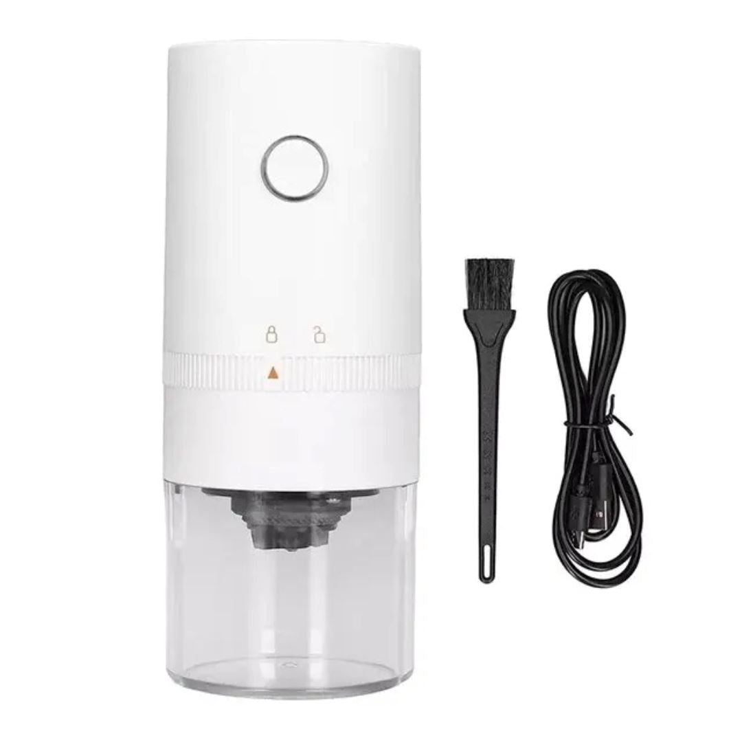 Moedor Elétrico de Café USB - Compacto e Eficiente Utilidades014 Cozinha com Estilo Branco