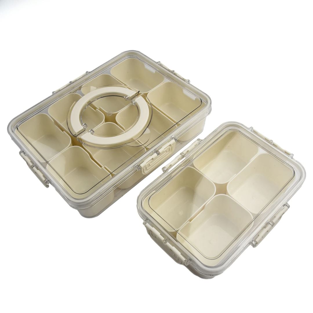Organizador com Repartições Temperos e Aperitivos - Bandeja Multifuncional para Servir e Armazenar Organizador011 Cozinha com Estilo