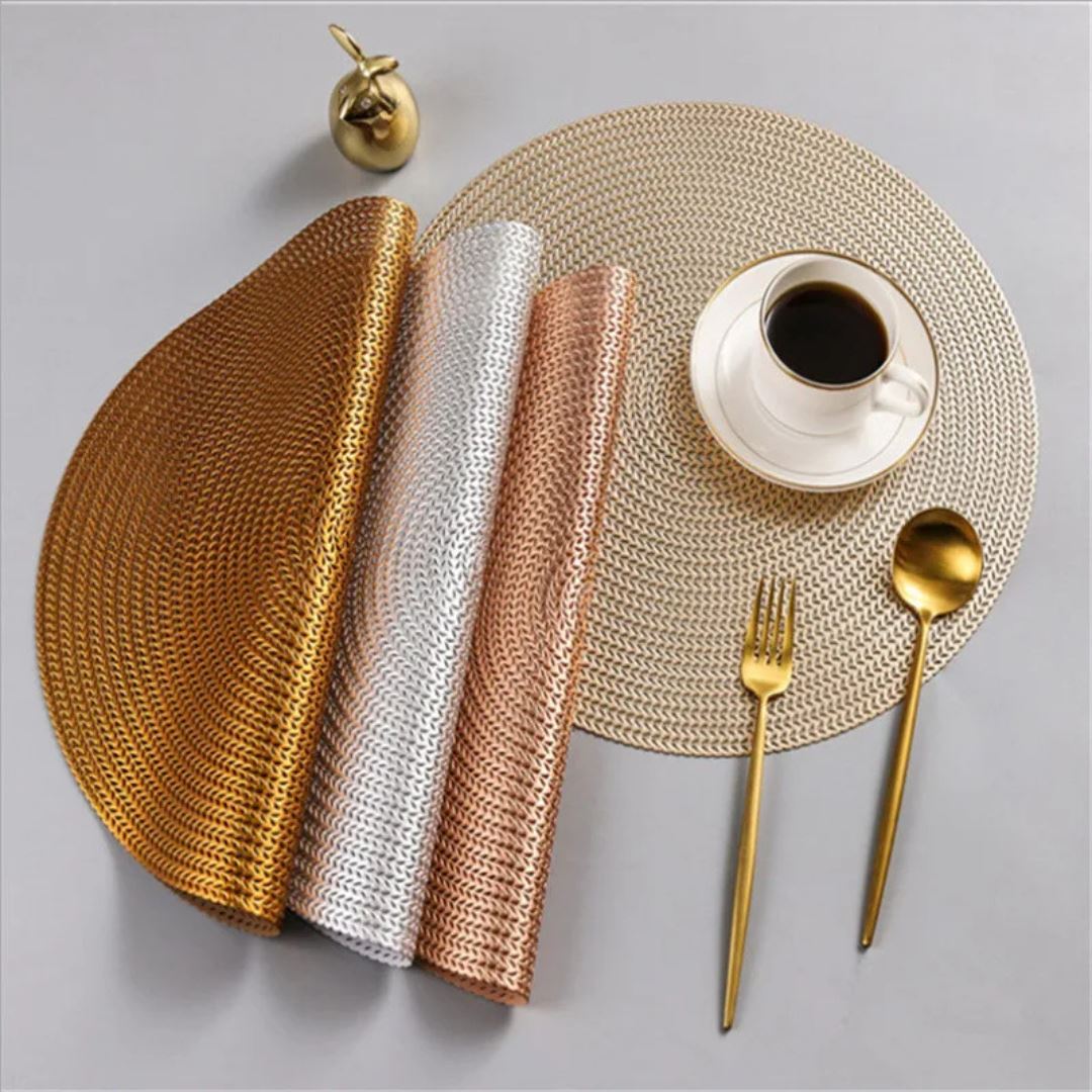 Placemat PVC para Cozinha - Mesa Protegida com Elegância Cozinha com Estilo