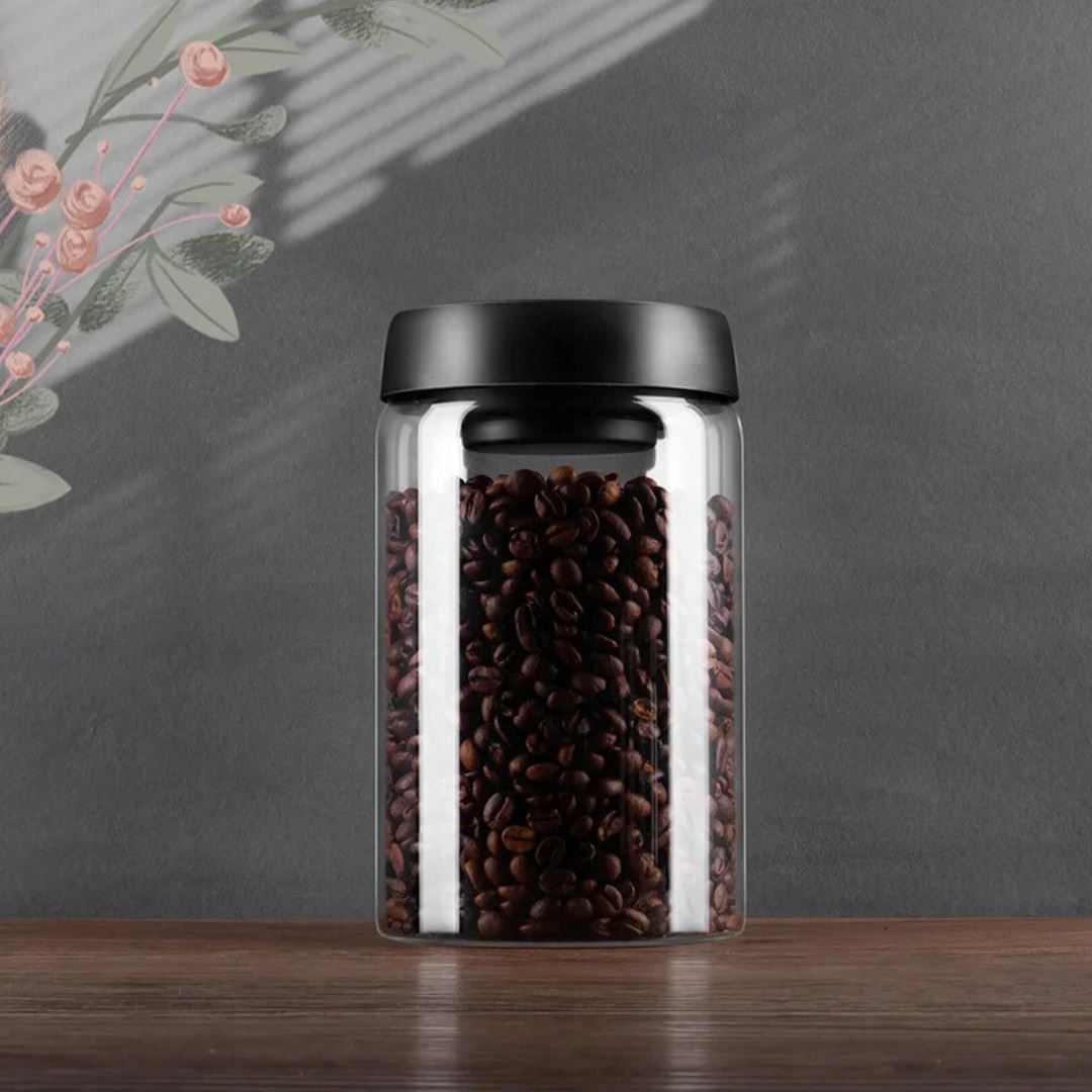 Recipiente de Vidro Selado ao Vácuo - Conservação Prolongada Organizador014 Cozinha com Estilo 1200ml