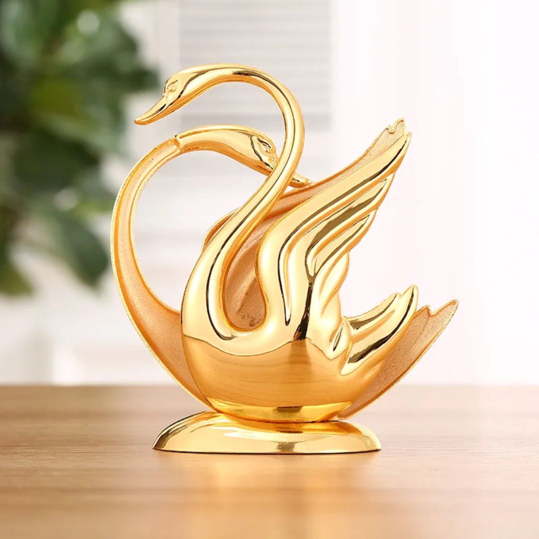 Suporte Dourado para Guardanapos - Design Criativos, Toque de Sofisticação Mesa Posta018 Cozinha com Estilo