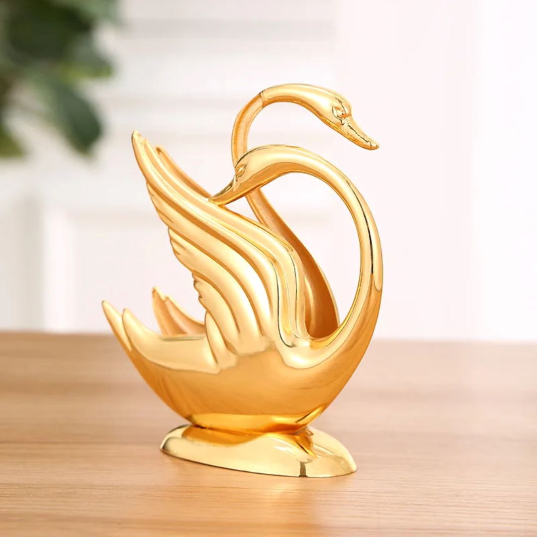 Suporte Dourado para Guardanapos - Design Criativos, Toque de Sofisticação Mesa Posta018 Cozinha com Estilo