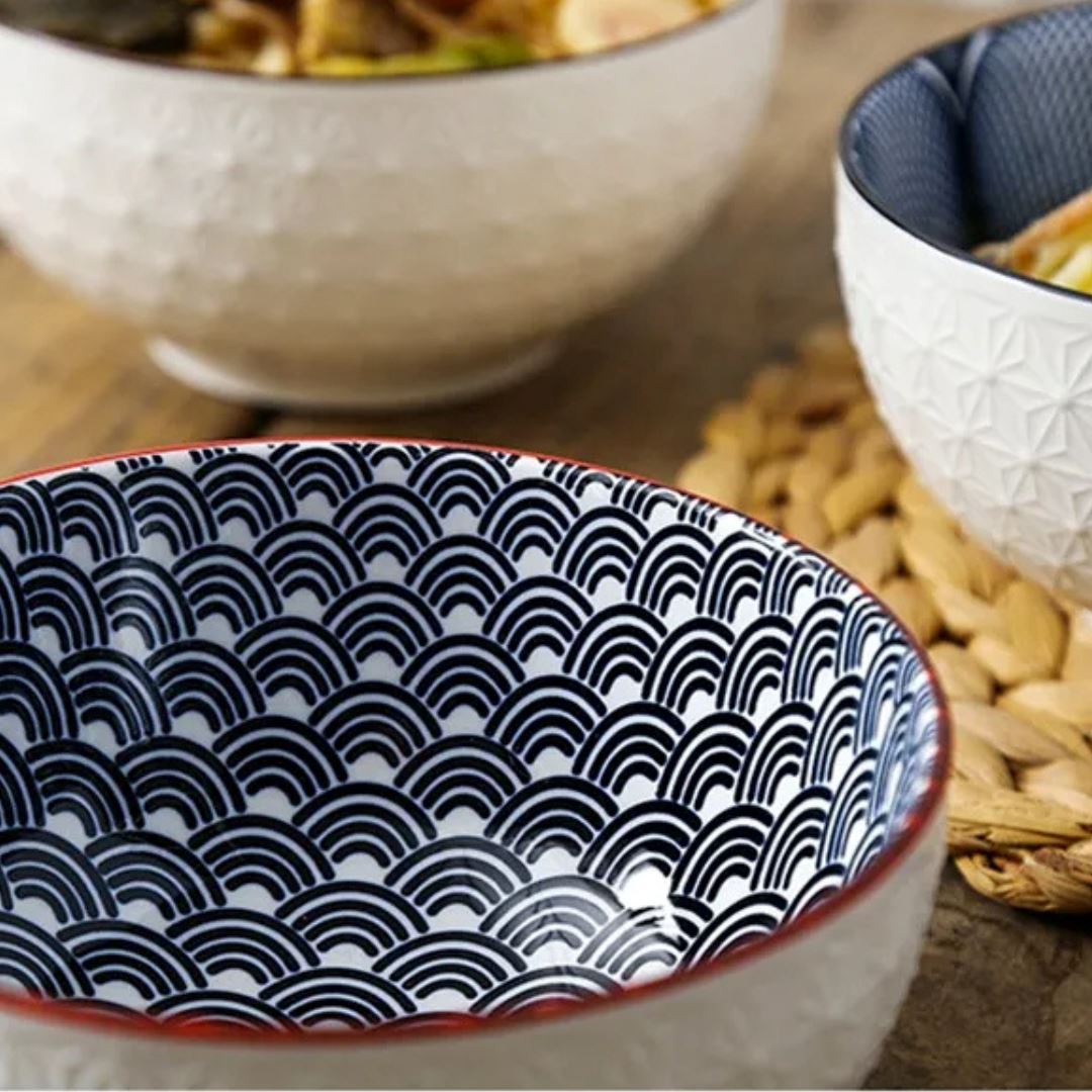 Tigela de Cerâmica Pintada à Mão - Elegância e Estilo para sua Mesa Linha Premium021 Cozinha com Estilo