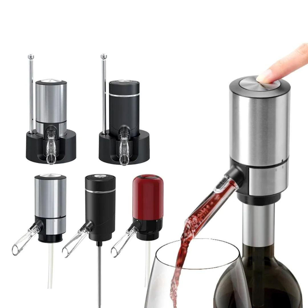 Aerador Automático de Vinho - Experiência Sofisticada com Aeração Instantânea Vinho016 Cozinha com Estilo 