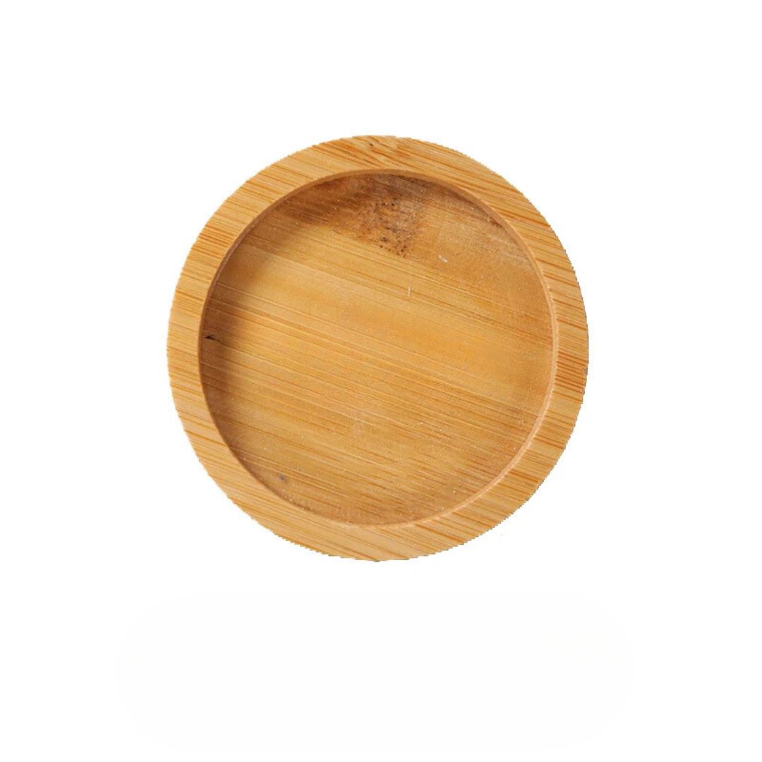 Bandeja de Bambu para Decoração Elegante - Sustentabilidade e Estilo em Casa Mesa Posta001 Cozinha com Estilo Redonda 6.5cm 