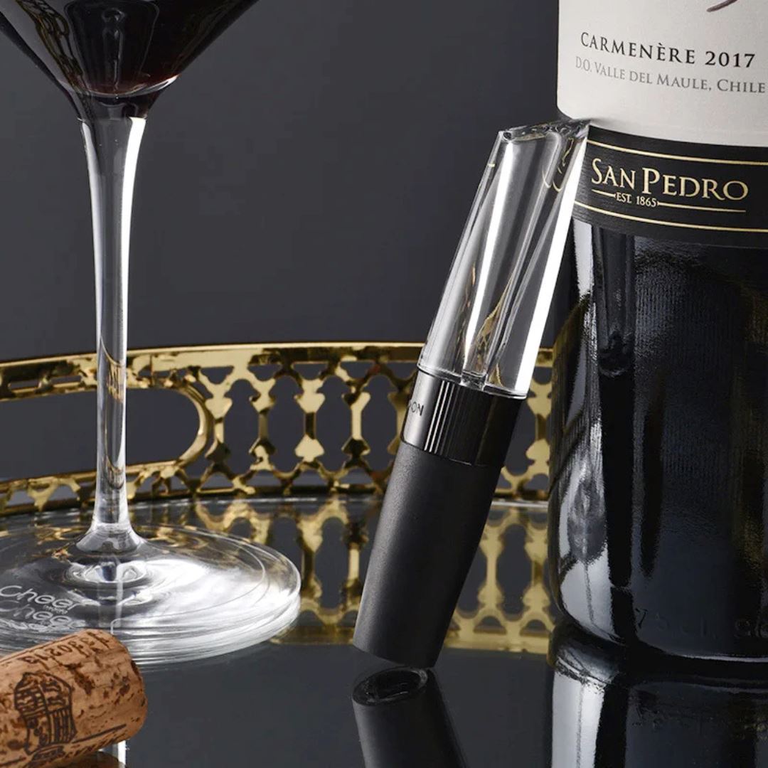 Bicos Pourer e Decanter para Vinho - Sofisticação Garantida Cozinha com Estilo 