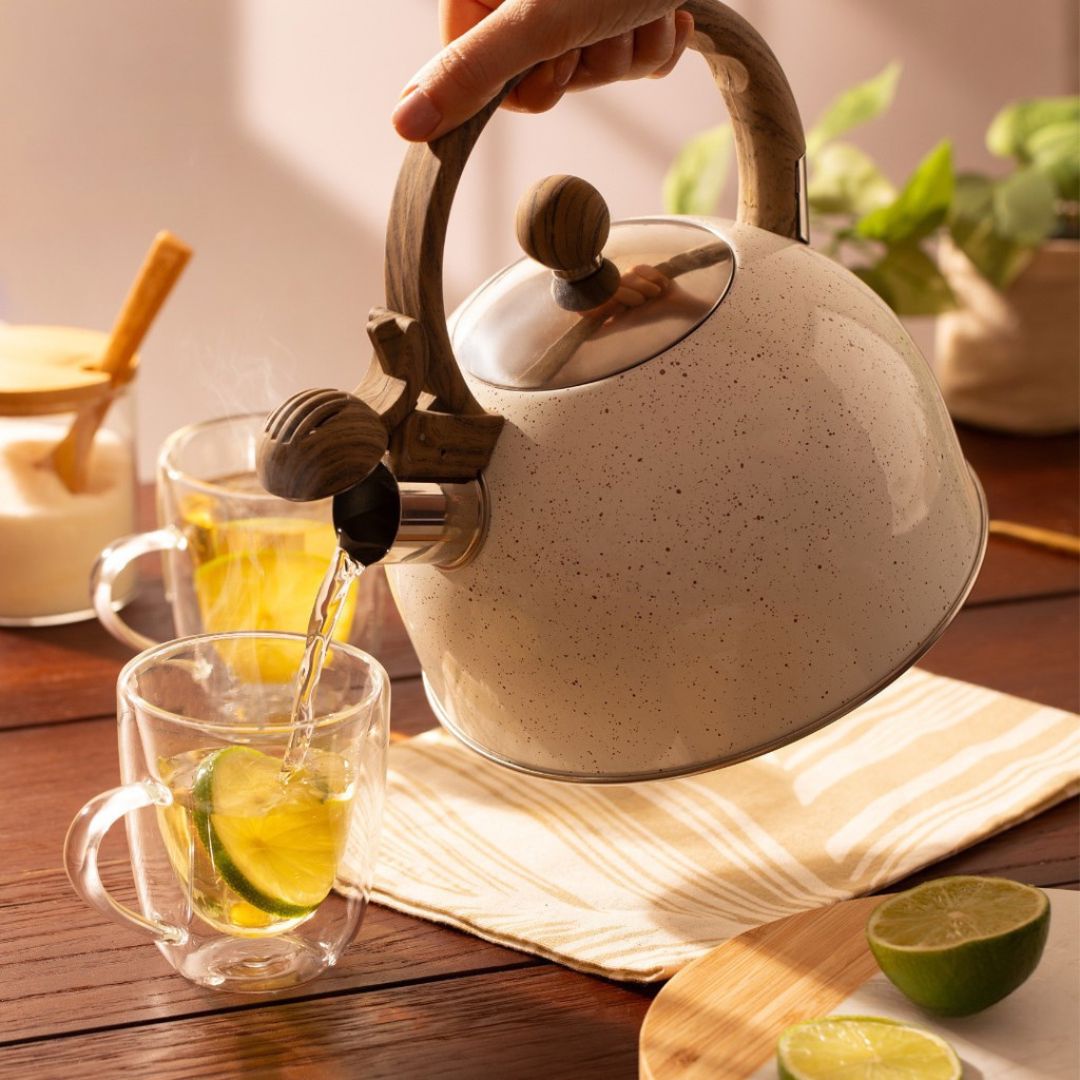 Chaleira Inox com Apito - 2L Forno e Fogão021 Cozinha com Estilo 