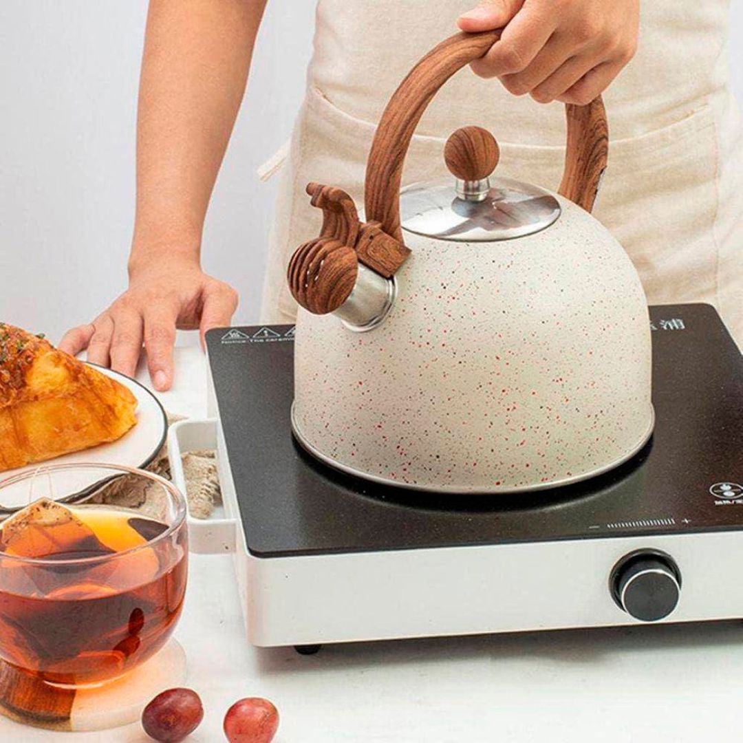 Chaleira Inox com Apito - 2L Forno e Fogão021 Cozinha com Estilo 