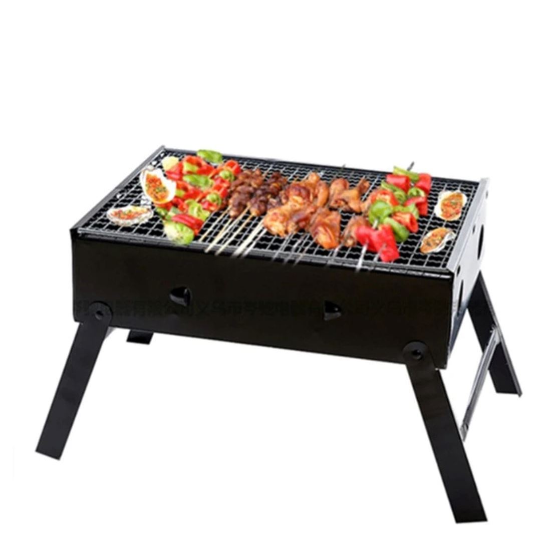 Churrasqueira Dobrável para Camping - Grill Compacto e Portátil Churrasco Cozinha com Estilo 