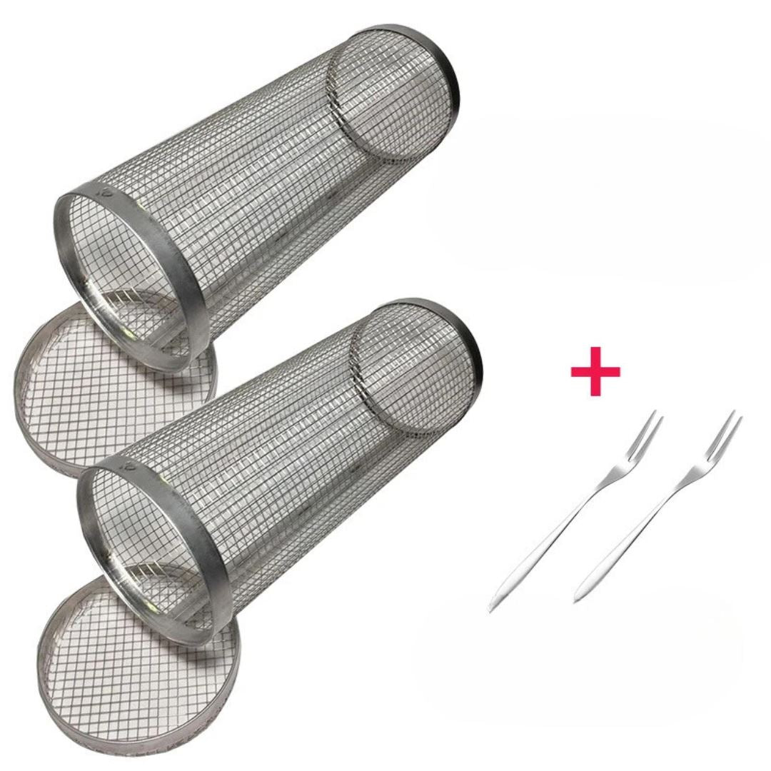 Cesta Cil ndrica Em A o Inox Para Grelhar Legumes Cozinha Com Estilo cesta-cil-ndrica-em-a-o-inox-para-grelhar-legumes-cozinha-com-estilo