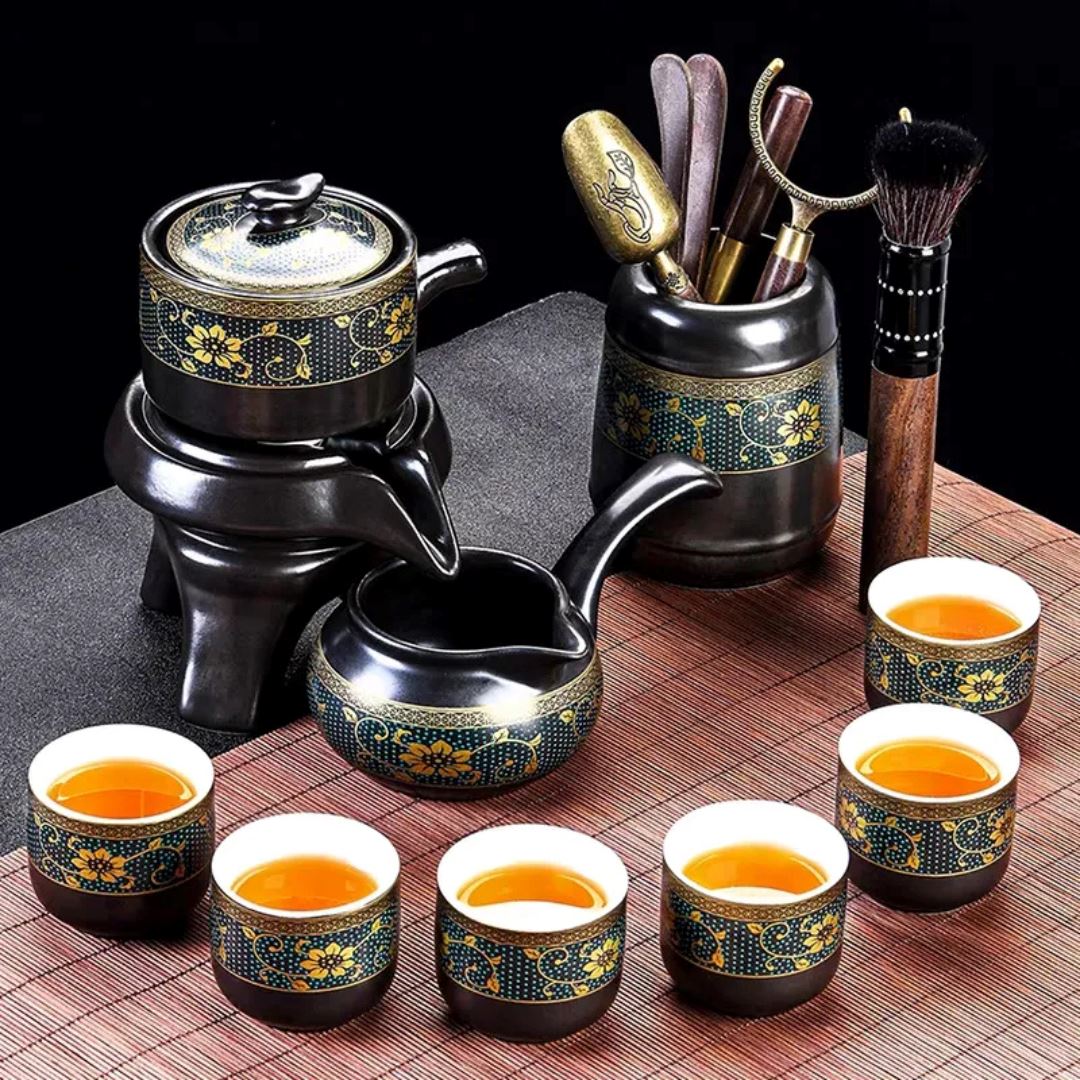 Conjunto de Chá em Porcelana Chinesa - Design Exclusivo Clube do Chá015 Cozinha com Estilo 