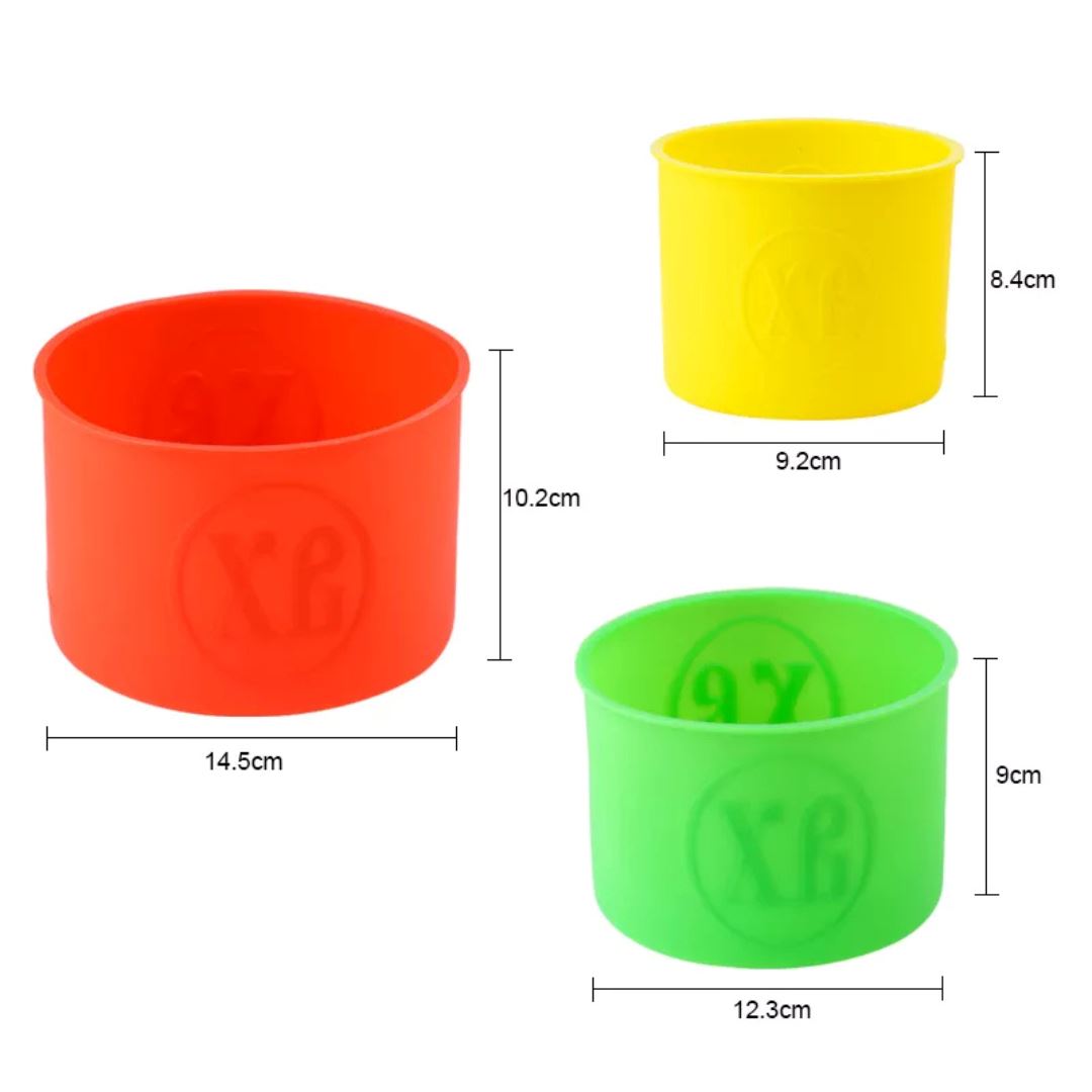 Conjunto de Moldes de Silicone para Bolos e Doces - Diversos Formatos Forno e Fogão008 Cozinha com Estilo 