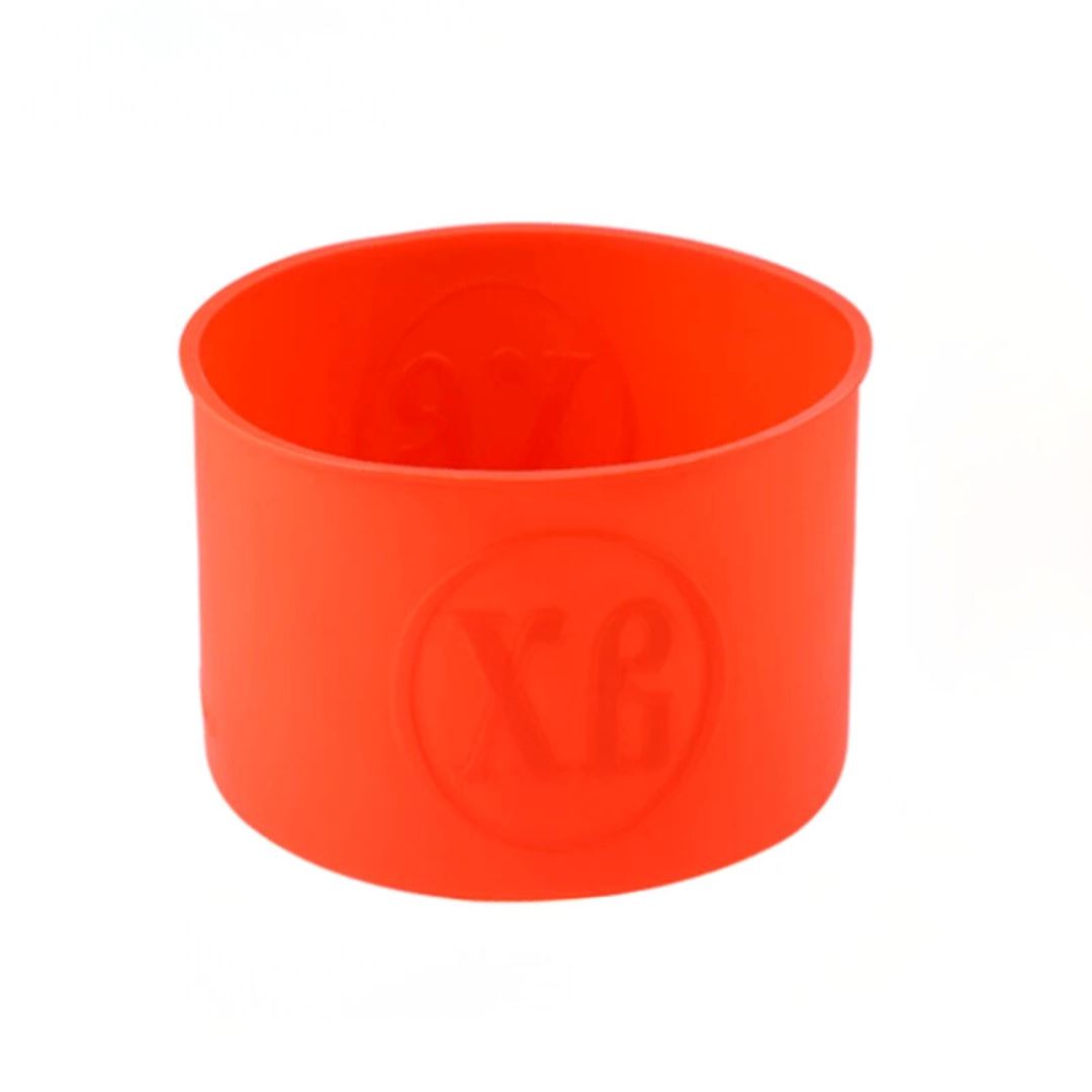 Conjunto de Moldes de Silicone para Bolos e Doces - Diversos Formatos Forno e Fogão008 Cozinha com Estilo Redonda Vermelho (14.5cmX10.2cm) 