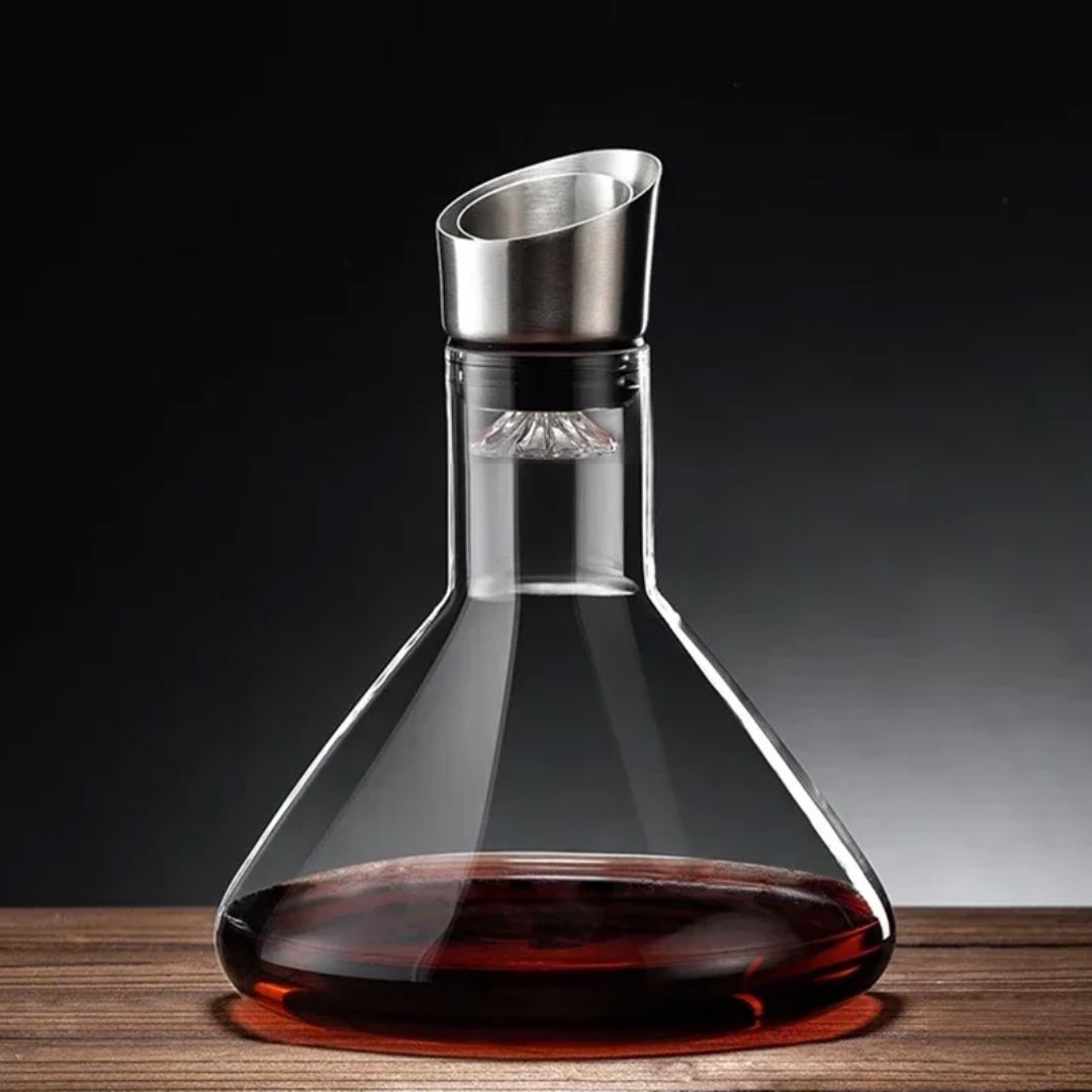 Decantador e Separador de Vinho 1500ml Vinho014 Cozinha com Estilo 