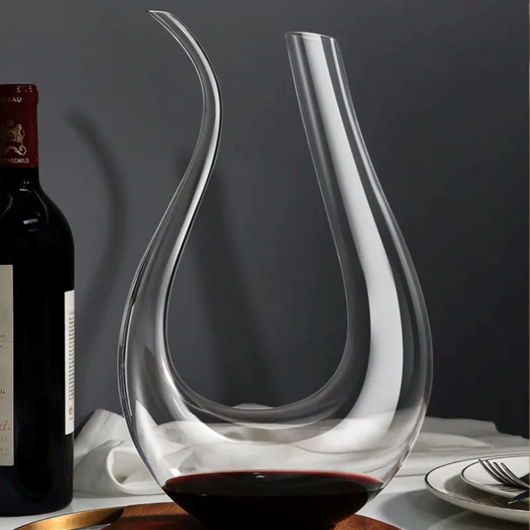 Decanter de Cristal para Vinho Tinto - 1500ml de Pura Sofisticação Cozinha com Estilo 