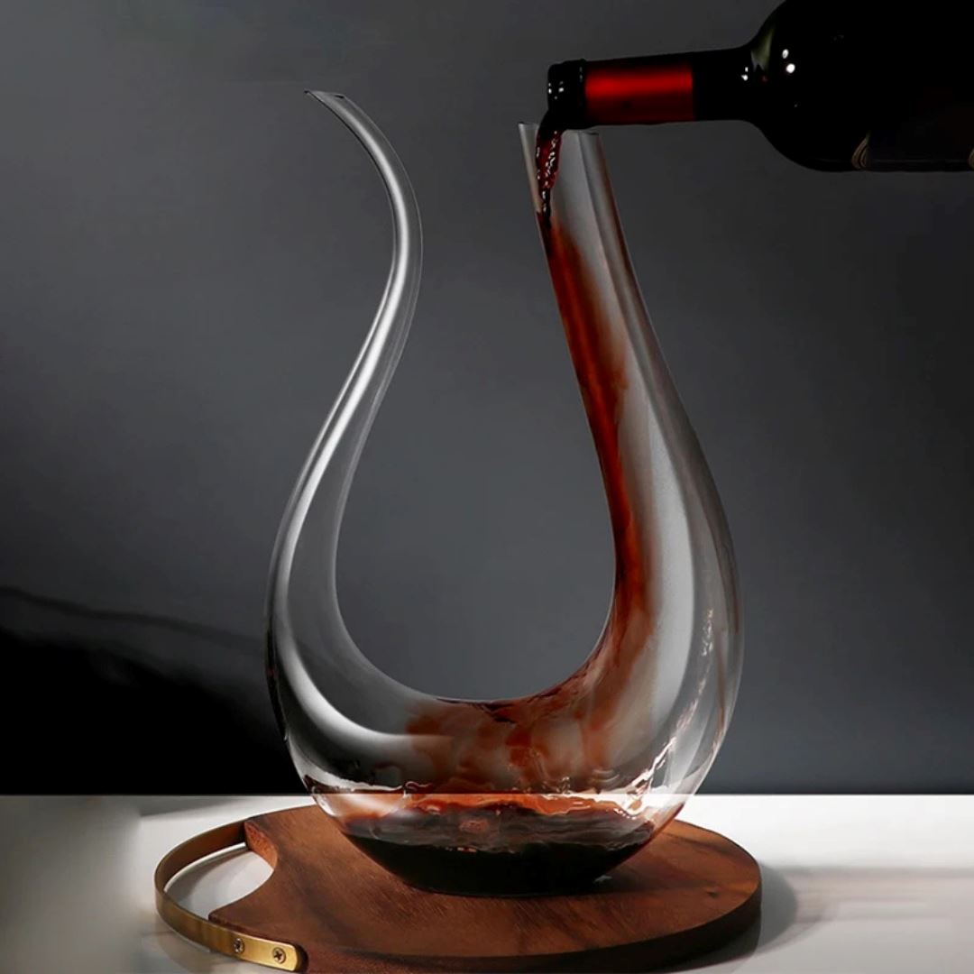 Decanter de Cristal para Vinho Tinto - 1500ml de Pura Sofisticação Cozinha com Estilo 