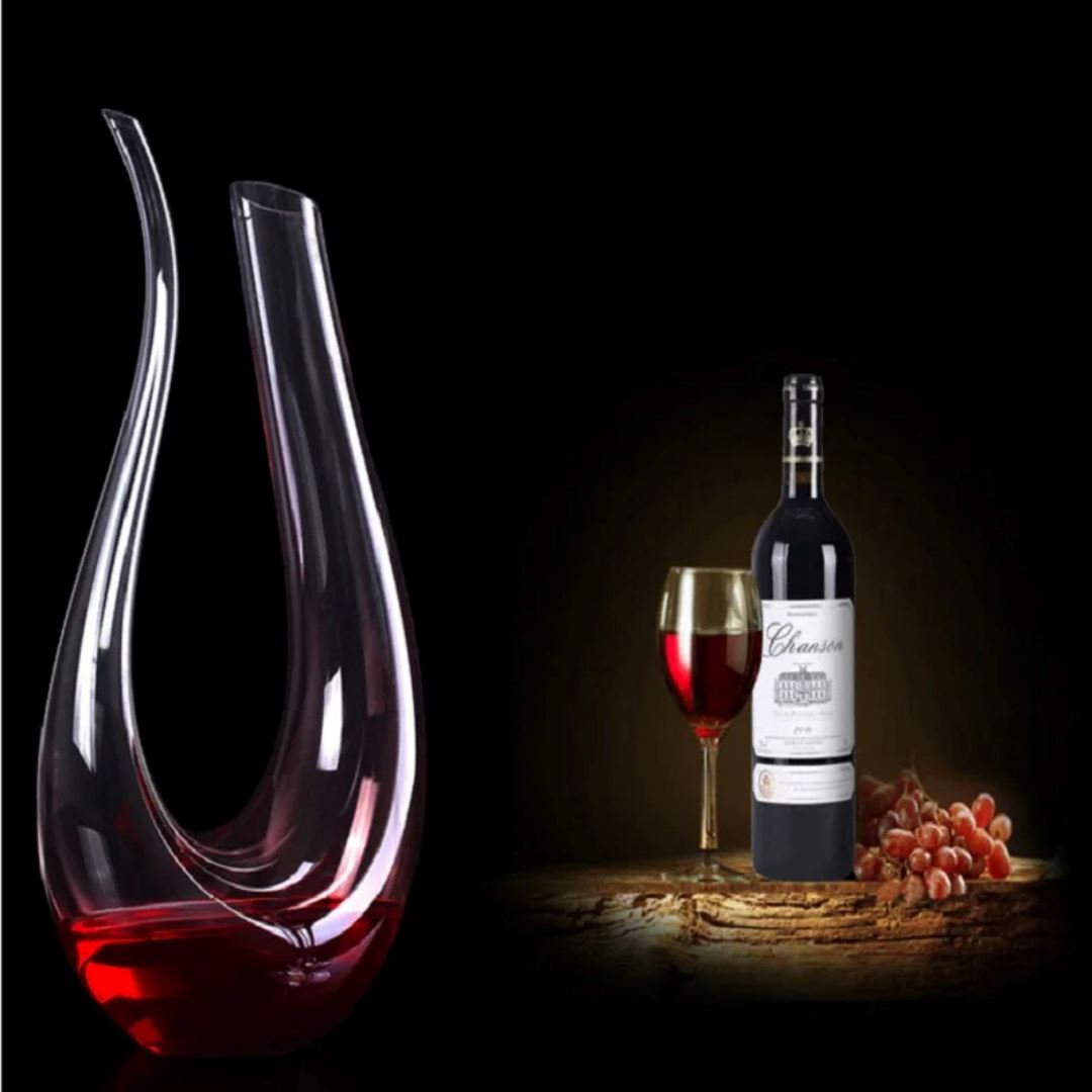 Decanter de Cristal para Vinho Tinto - 1500ml de Pura Sofisticação Cozinha com Estilo 