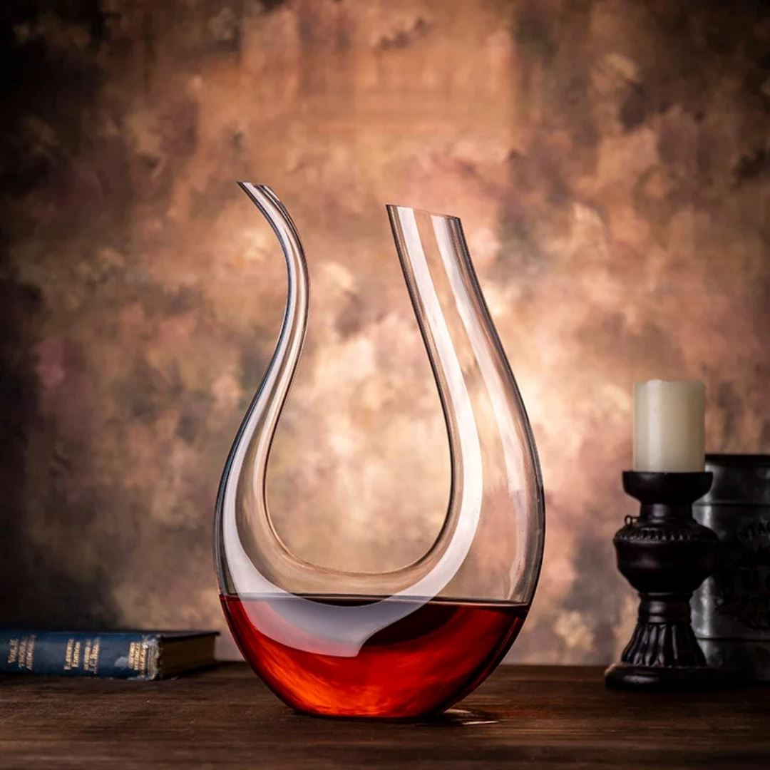 Decanter de Cristal para Vinho Tinto - 1500ml de Pura Sofisticação Cozinha com Estilo 