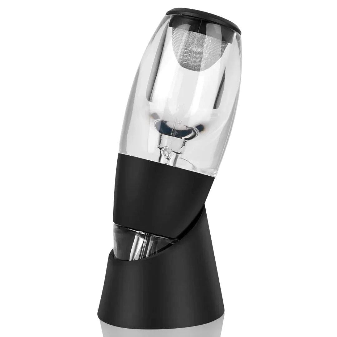 Decanter Profissional para Vinho com Filtro - Dispenser Rápido Cozinha com Estilo 