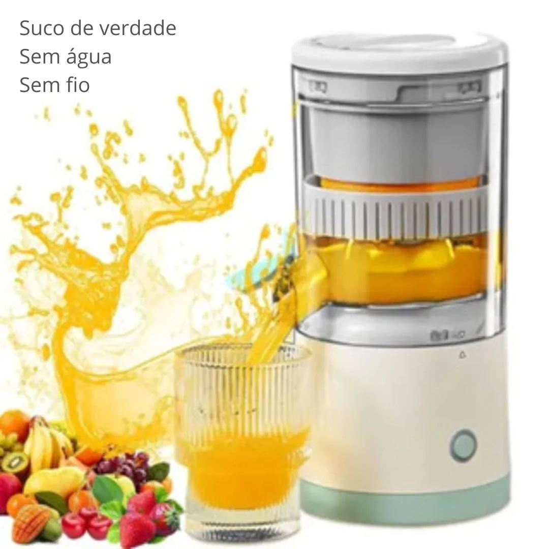 Espremedor de Frutas USB - Juicer Elétrico Inox Utilidades004 Cozinha com Estilo 