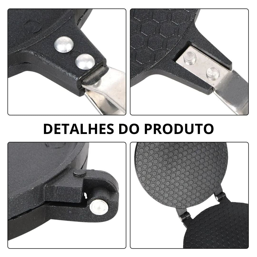 Kit Multifuniconal Forma de Waffles e Cones - Molde Antiaderente de Alta Qualidade Forno e Fogão013 Cozinha com Estilo 