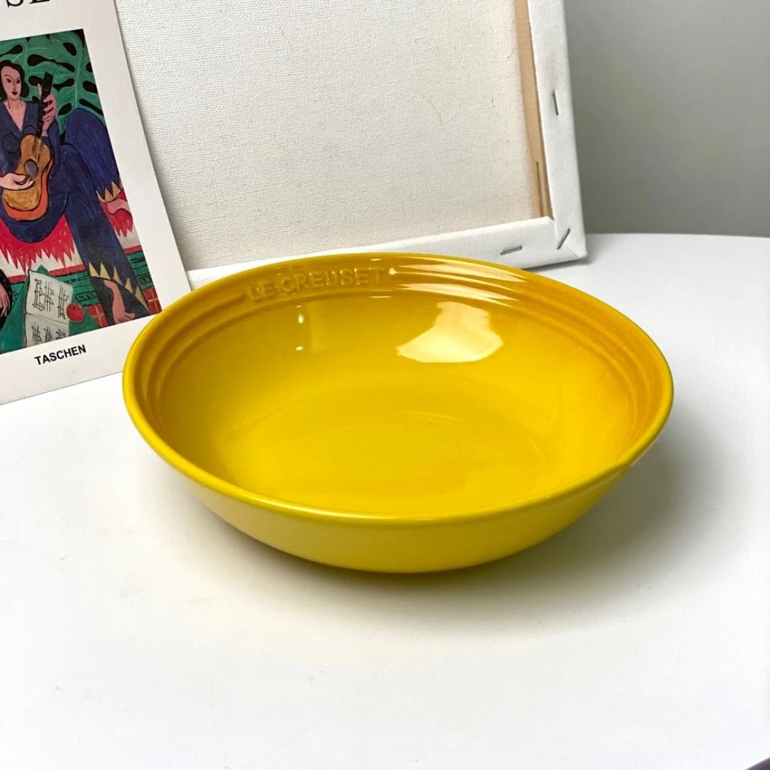 Louça de Cozinha em Porcelana - Prato Elegante para Massas e Saladas (Bowl) Utilidades017 Cozinha com Estilo 