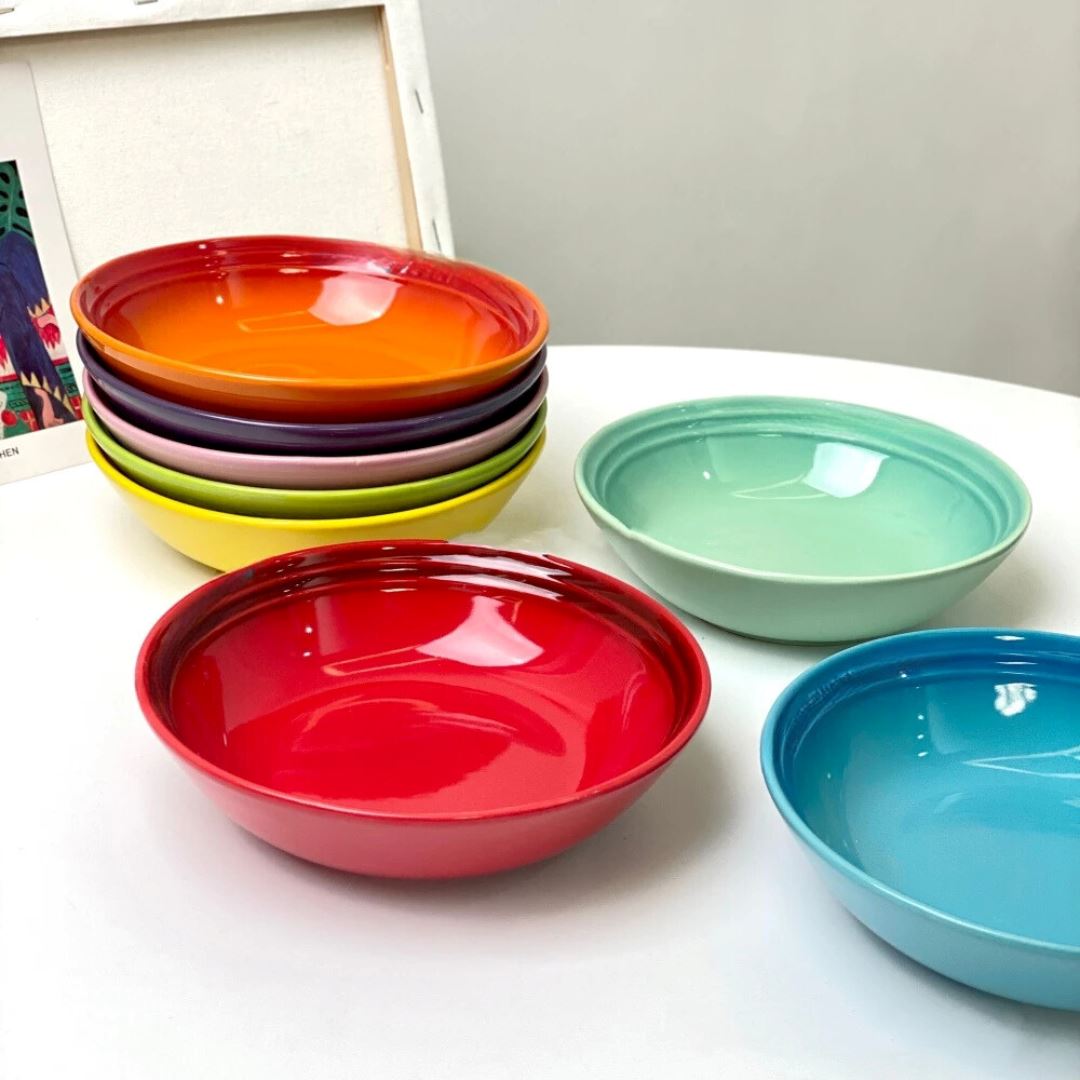 Louça de Cozinha em Porcelana - Prato Elegante para Massas e Saladas (Bowl) Utilidades017 Cozinha com Estilo 