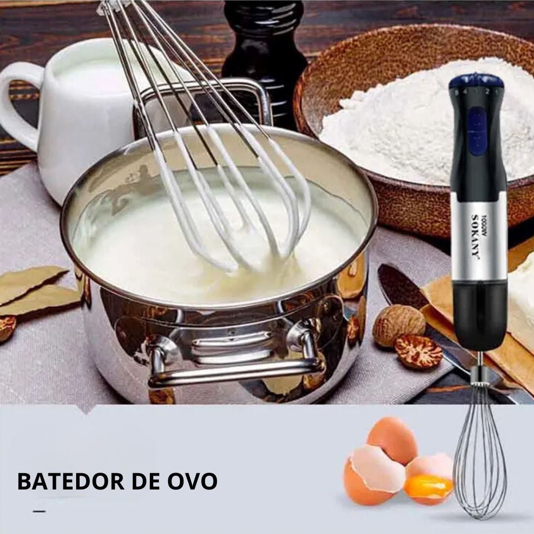 Mixer Elétrico de Alimentos - Prático Processador para sua Cozinha Forno e Fogão019 Cozinha com Estilo 