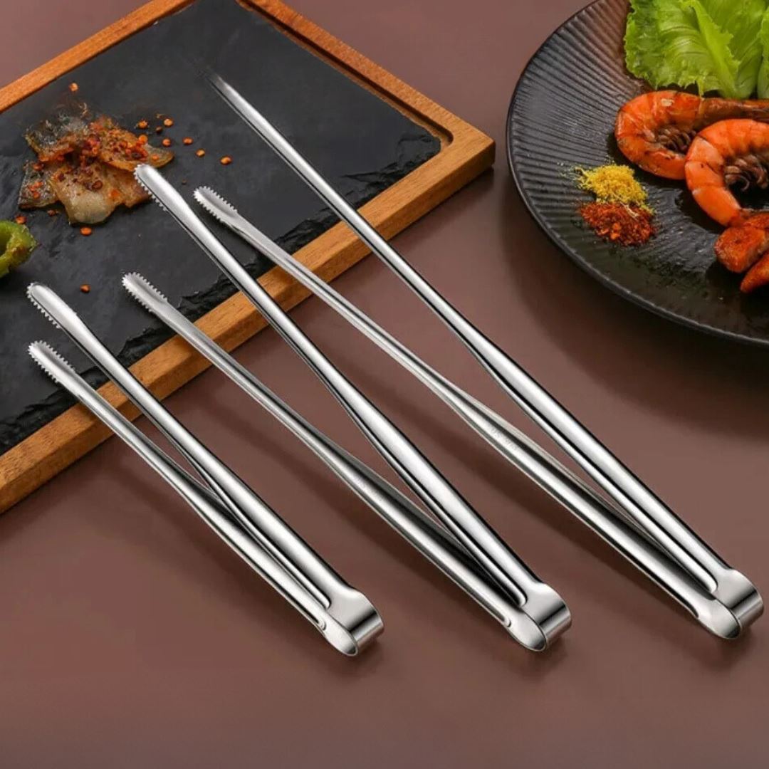 Pinça para Churrasco Inox - Praticidade para seu Churrasco Churrasco040 Cozinha com Estilo 