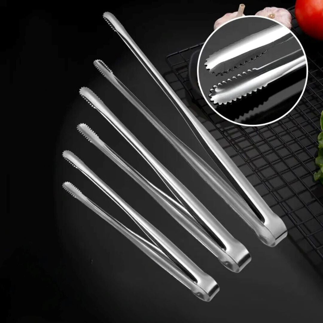 Pinça para Churrasco Inox - Praticidade para seu Churrasco Churrasco040 Cozinha com Estilo 