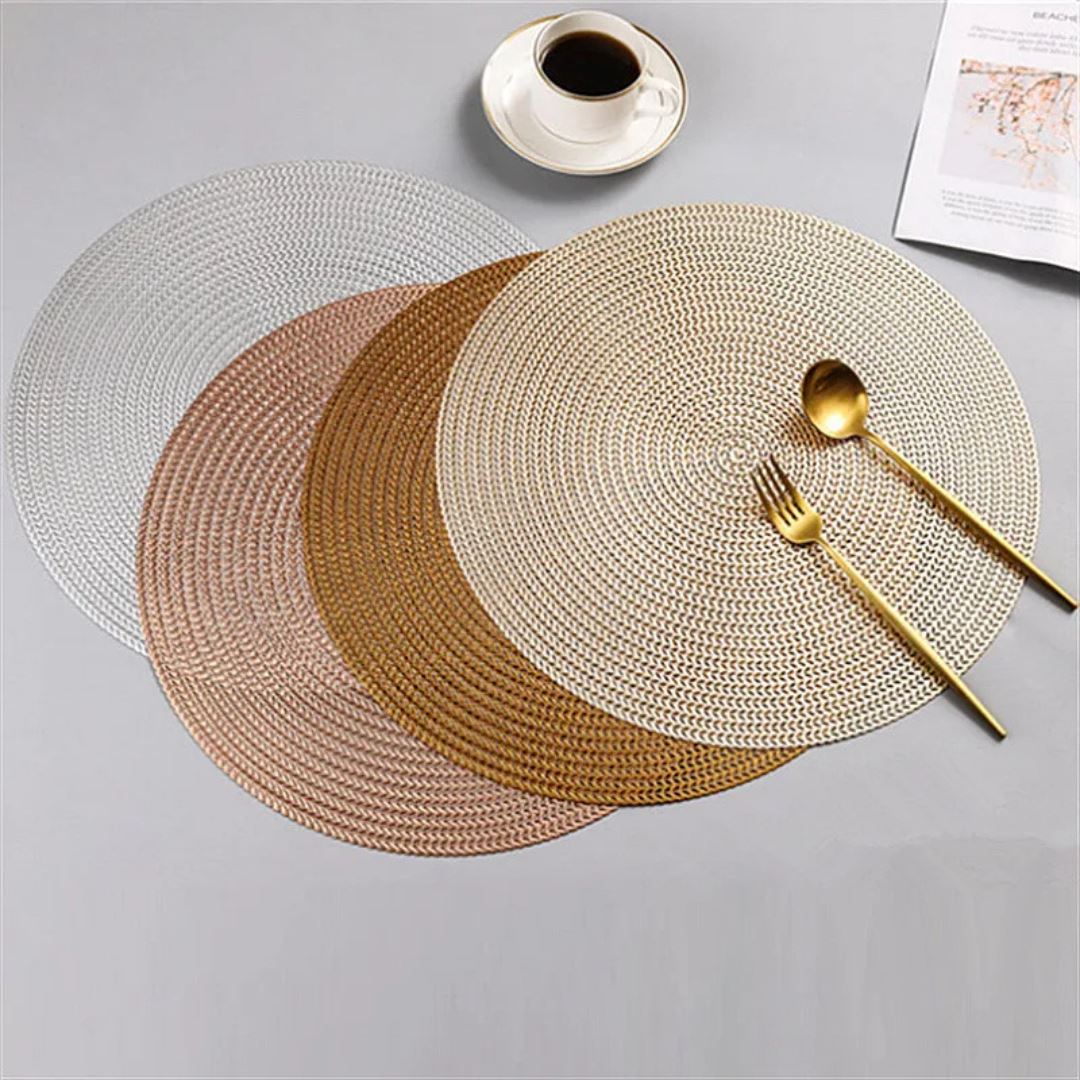 Placemat PVC para Cozinha - Mesa Protegida com Elegância Cozinha com Estilo 