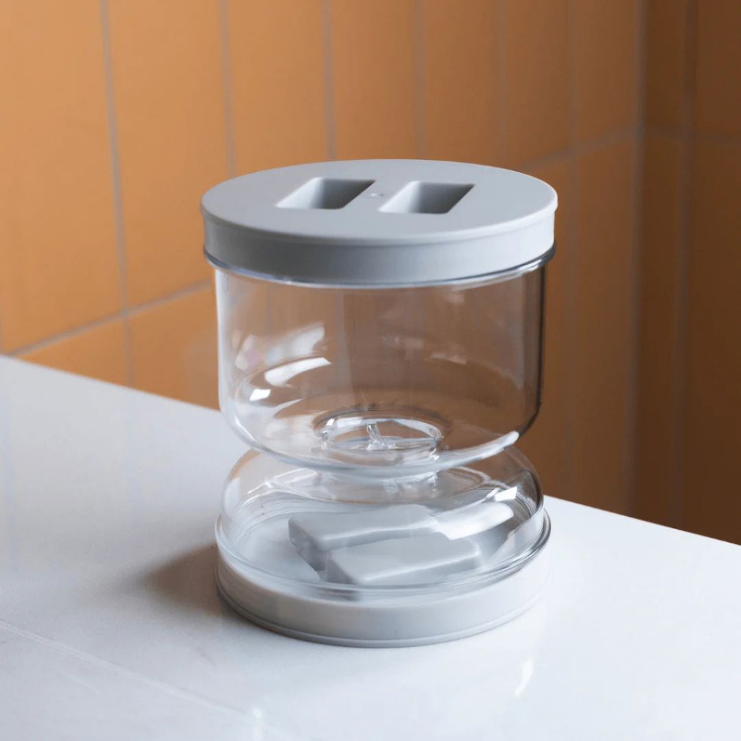 Pote de Conserva Compartimento Liquido Separado Utilidades026 Cozinha com Estilo 