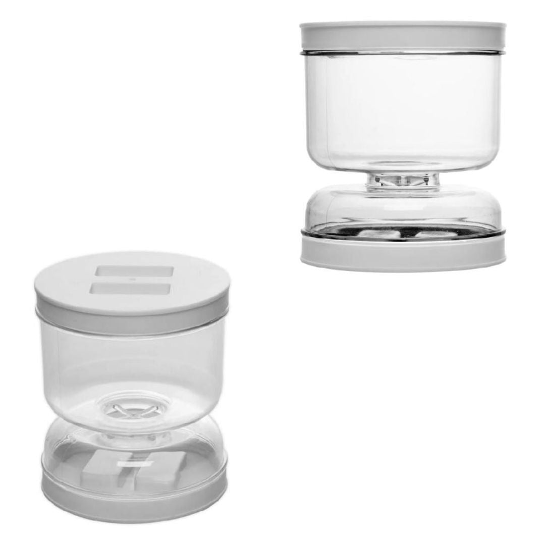 Pote de Conserva Compartimento Liquido Separado Utilidades026 Cozinha com Estilo 