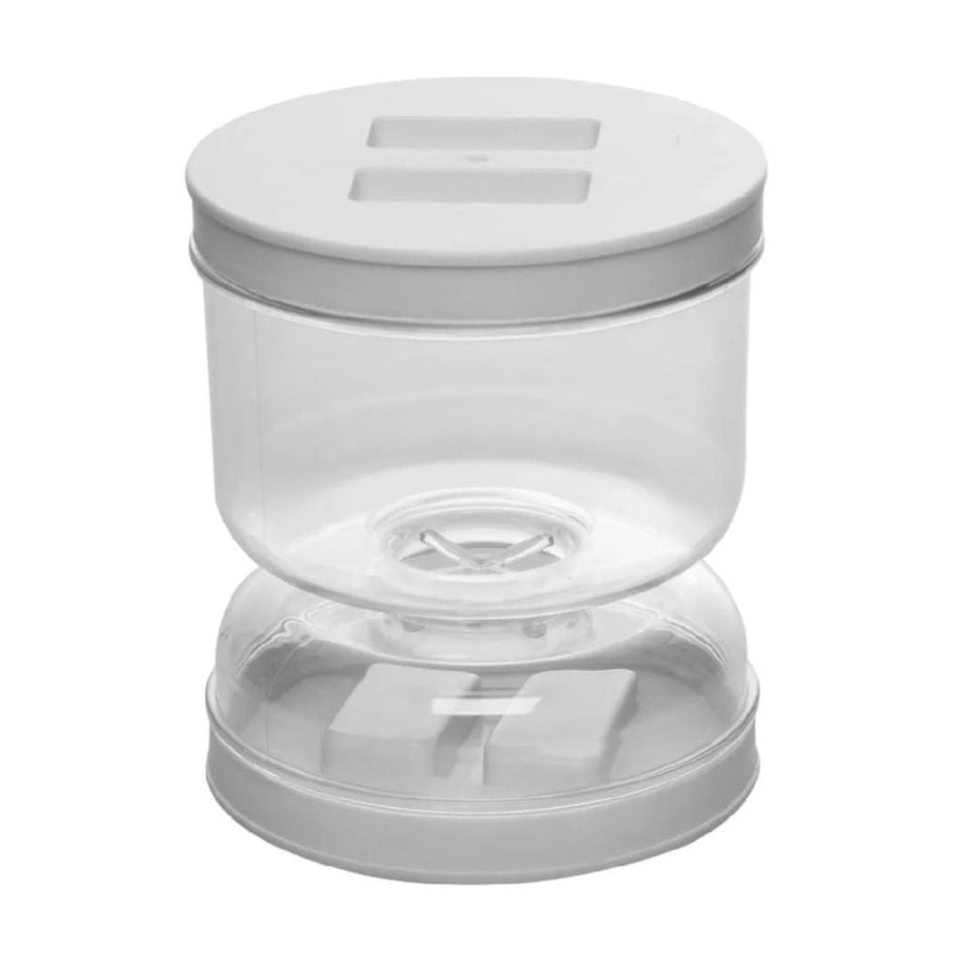 Pote de Conserva Compartimento Liquido Separado Utilidades026 Cozinha com Estilo 