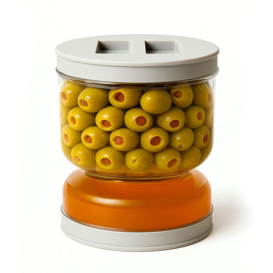 Pote de Conserva Compartimento Liquido Separado Utilidades026 Cozinha com Estilo 