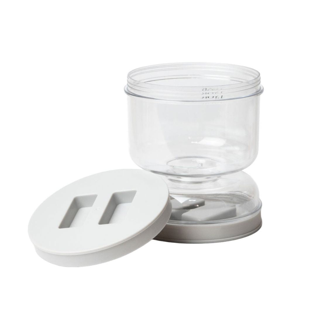 Pote de Conserva Compartimento Liquido Separado Utilidades026 Cozinha com Estilo 