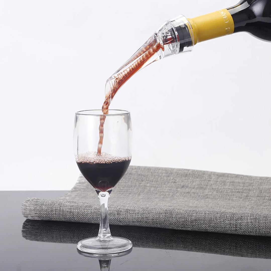 Pourer Aerador para Vinho Tinto - Aerador, Tampa de Decanter, Bico Dispenser Vinho015 Cozinha com Estilo 