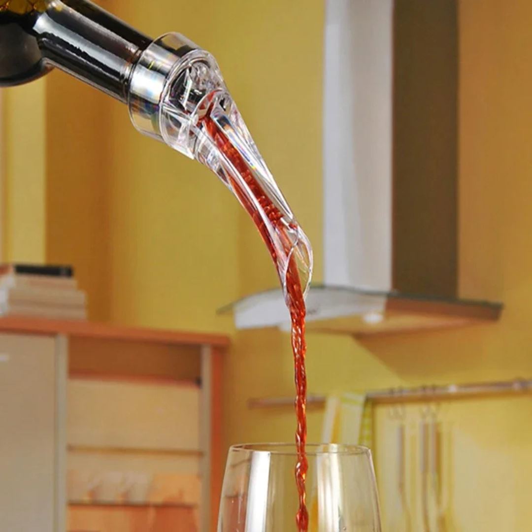 Pourer Aerador para Vinho Tinto - Aerador, Tampa de Decanter, Bico Dispenser Vinho015 Cozinha com Estilo 