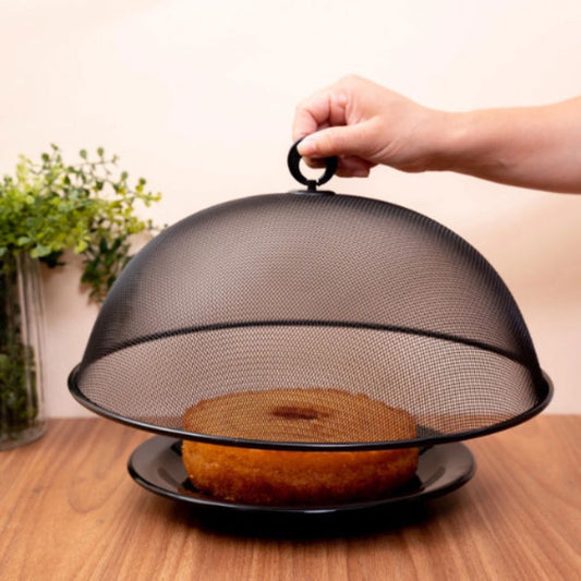 Tela Protetora de Alimentos Redonda Mesa Posta052 Cozinha com Estilo 